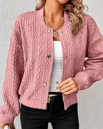 Kymbrea - Komfortable Jacke mit Knöpfen