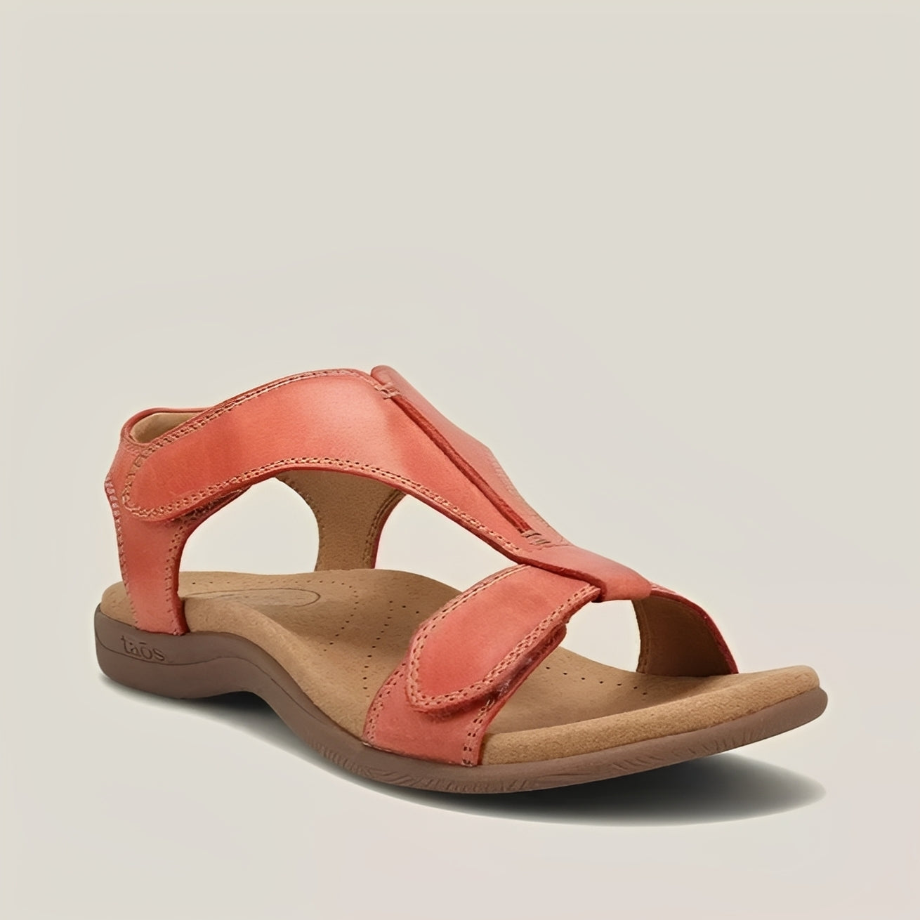 Sharon - Plateausandalen mit Klettverschluss