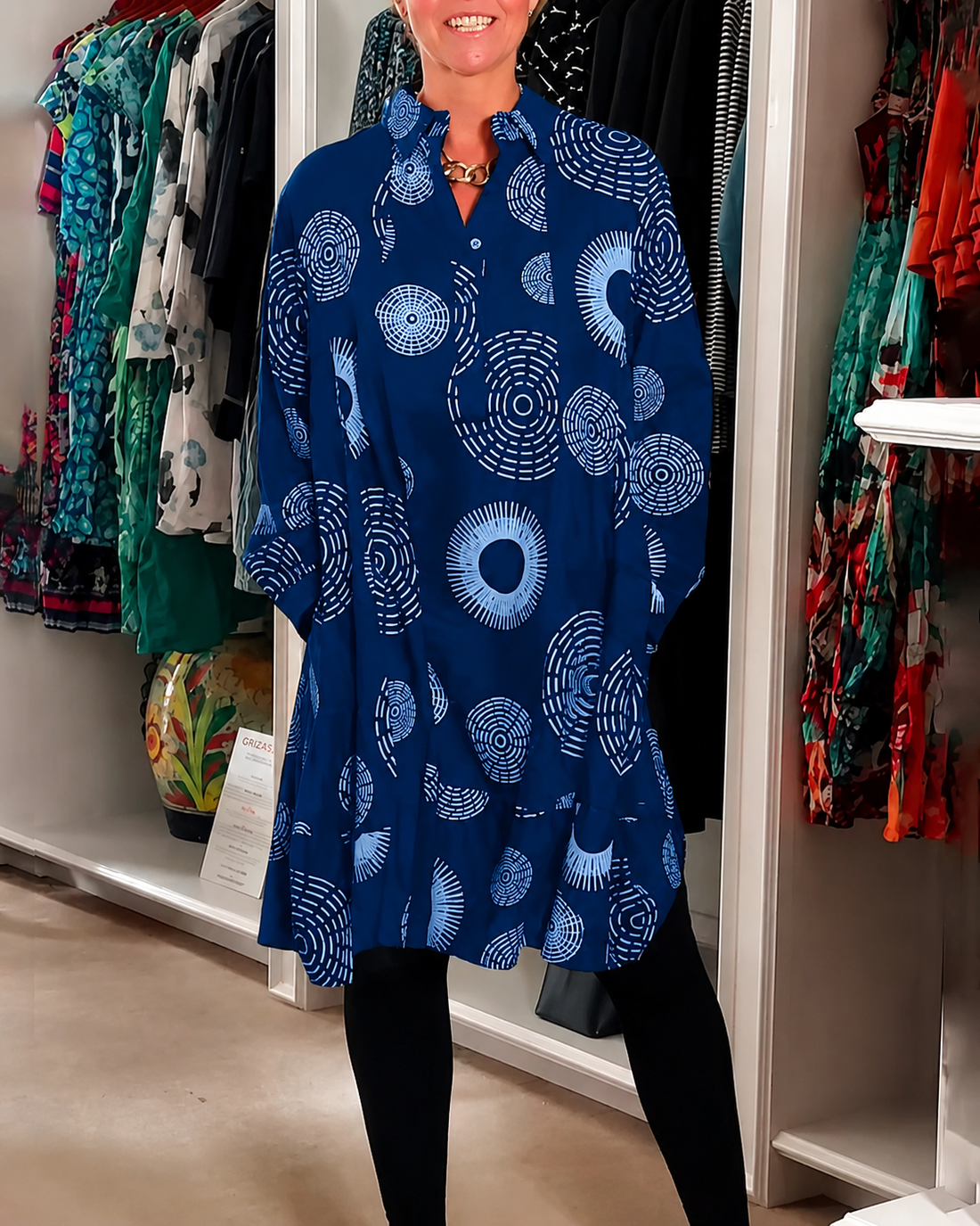 Sharonda - Elegantes Kleid mit entspanntem Schnitt
