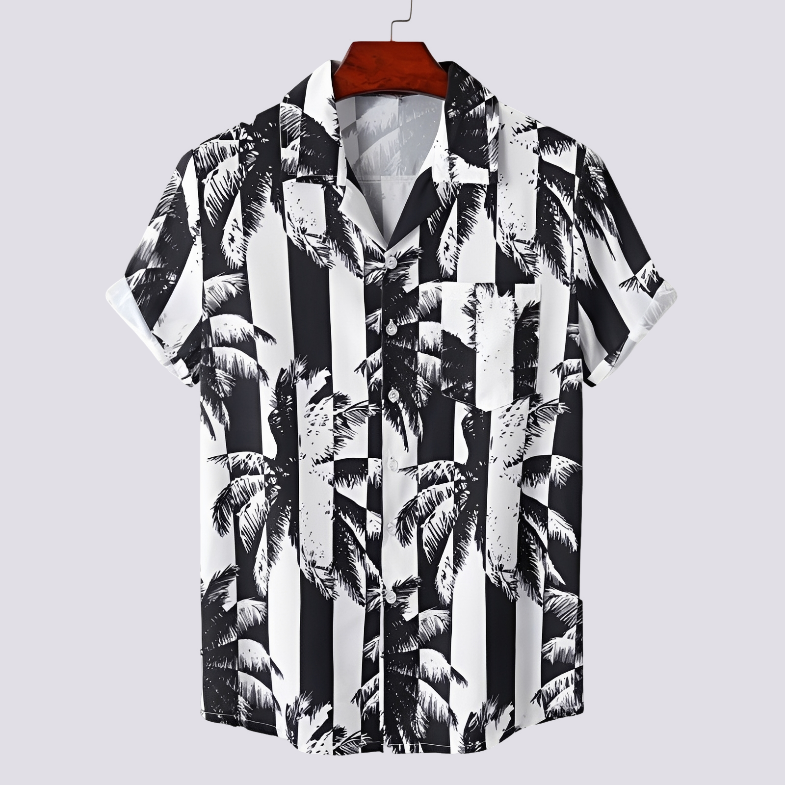 Ronan - Stilvolles Herrenhemd mit Hawaii-Design