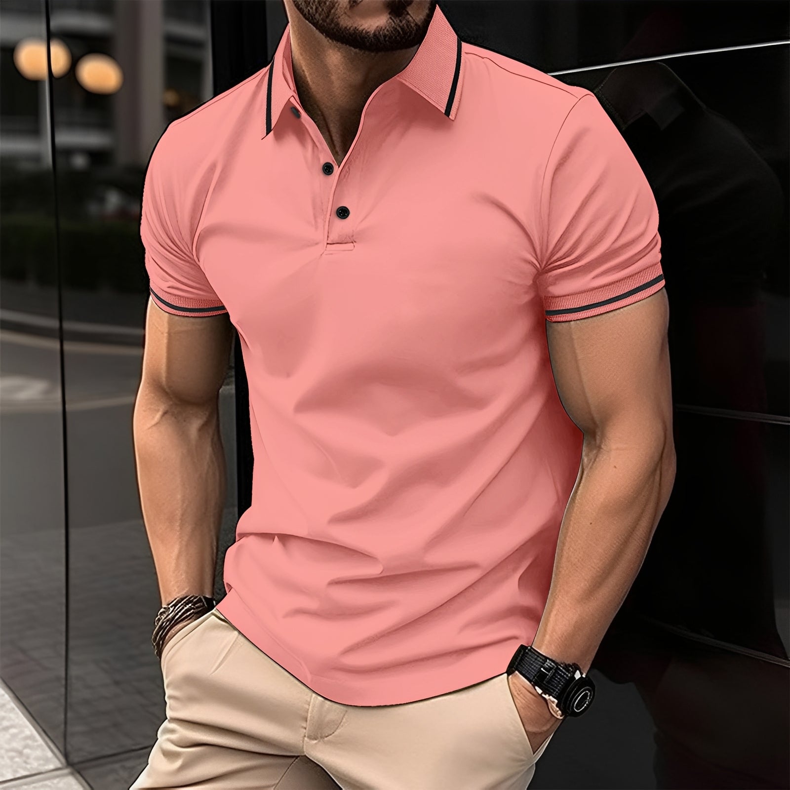 Frank - Elegantes Polohemd mit Reverskragen