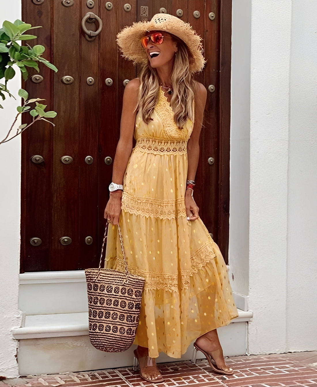 Jesse - Maxirock für Damen im schicken Boho-Stil