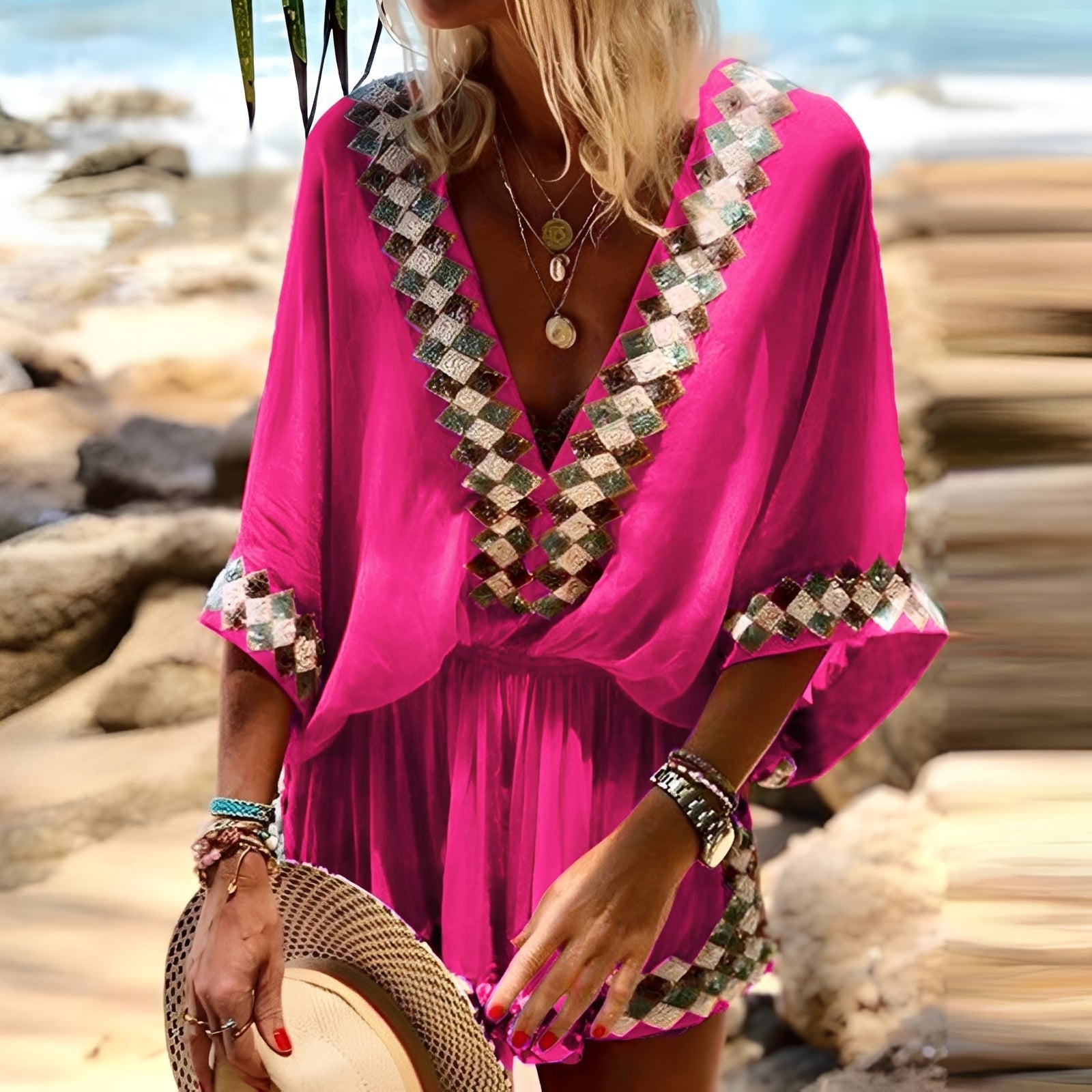 Jenn - Schicker Bohemian-Overall