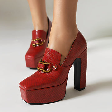 Jennie - Stilvolle Chunky-Heels