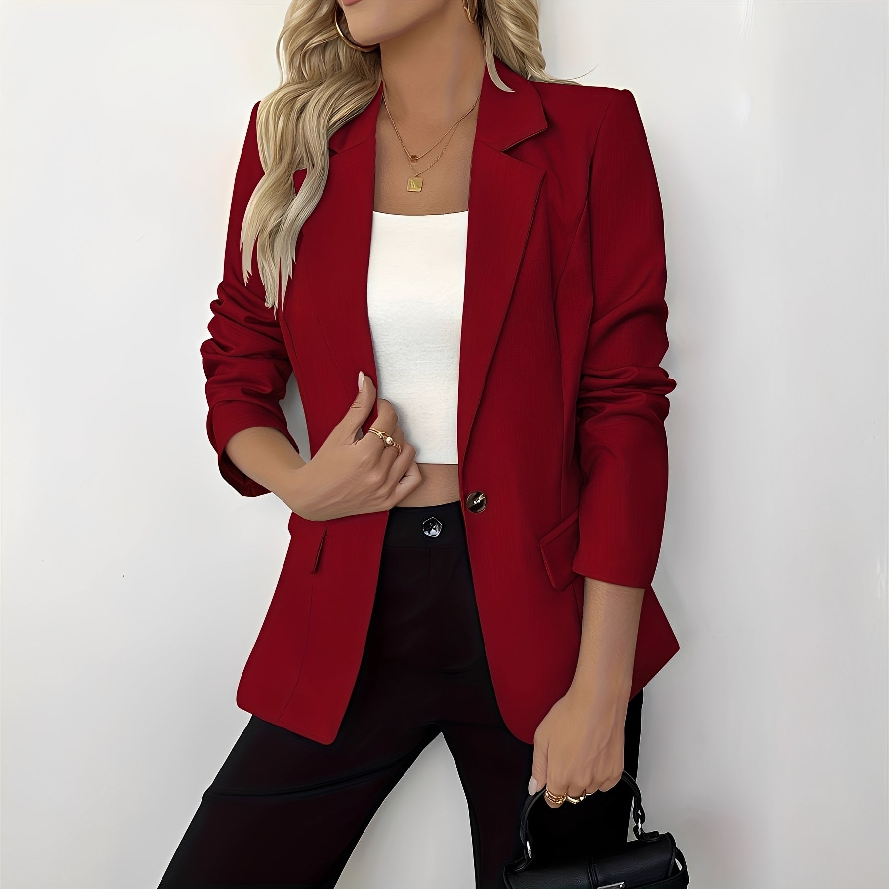 Selina - Eleganter Blazer mit klassischem Reverskragen