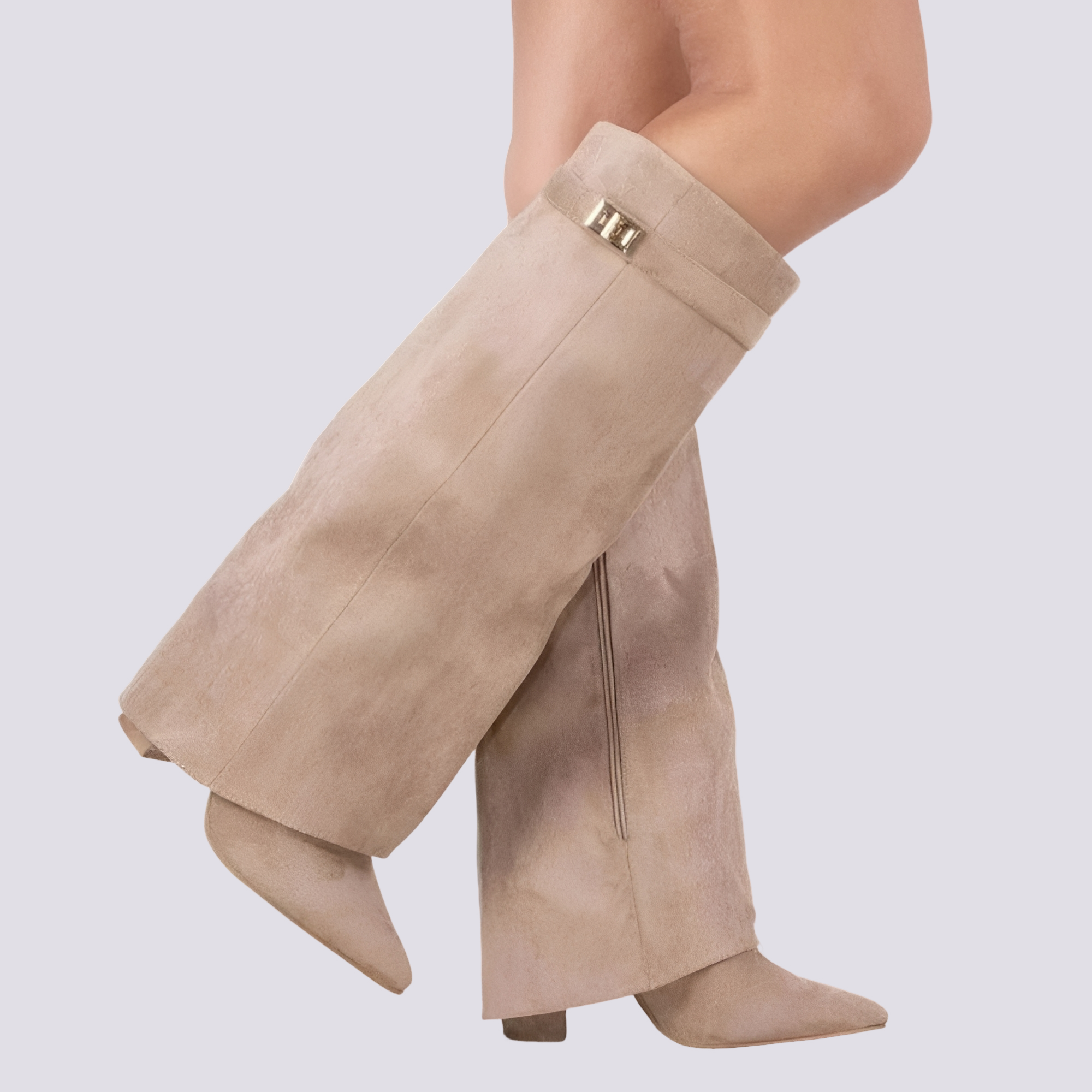 Blair - Modische hohe Stiefel mit Umschlag