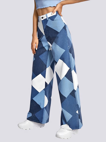 Alison - Schicke Weitbein-Jeans