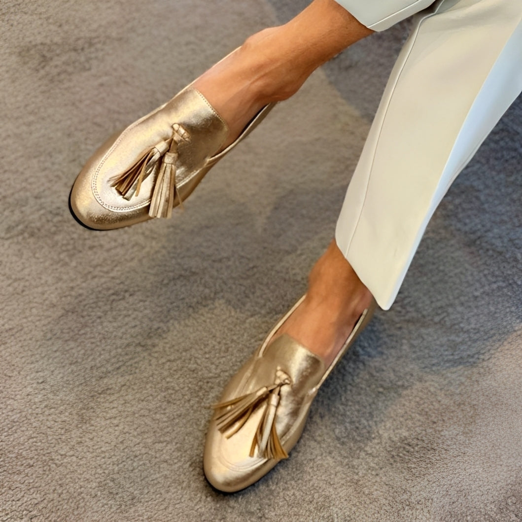 Alyssia - Bequeme Quasten-Loafer