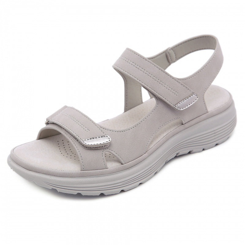 Hanna - Komfortable, leichte Plateausandalen für Damen