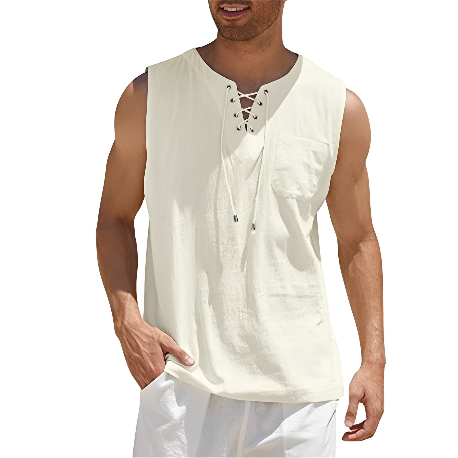 Alexia - Komfortables, ärmelloses Tanktop für Herren