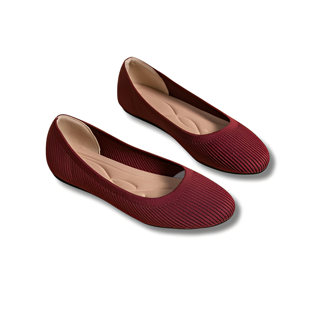 Pietra - Komfortable Damenschuhe mit runder Spitze