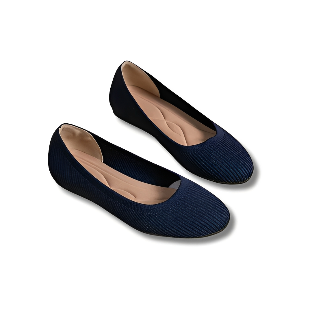 Pietra - Komfortable Damenschuhe mit runder Spitze