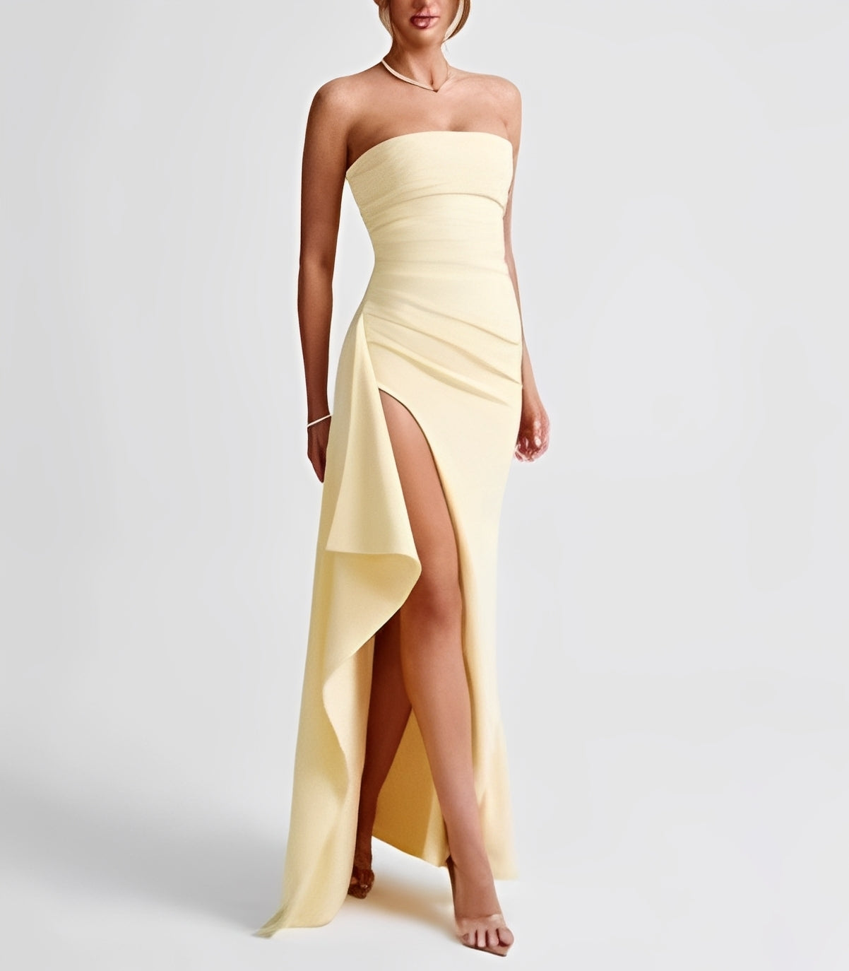 Danelle - Elegantes Maxikleid mit Schlitz