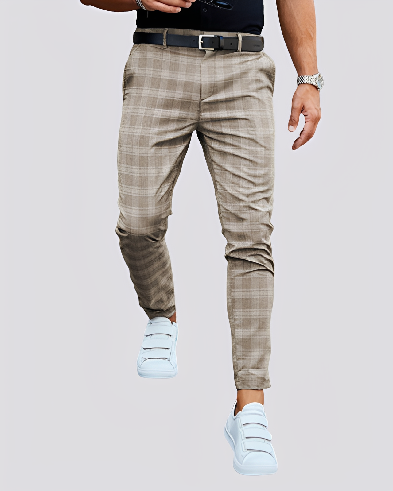 Adrian - Elegante, weit geschnittene Herrenhose