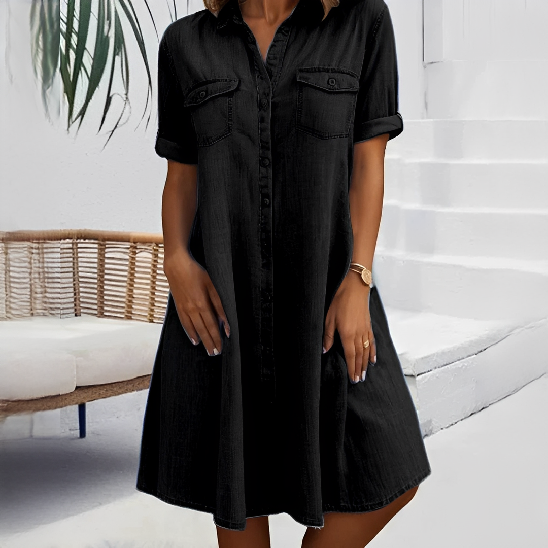 Naomi - Entspanntes Hemdkleid