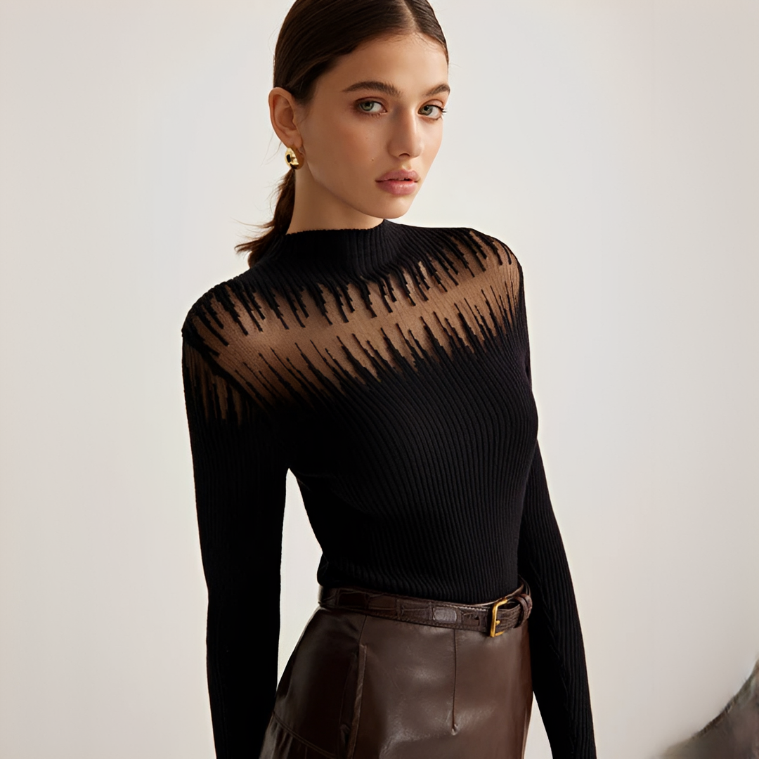 Tania - Elegantes Langarmshirt