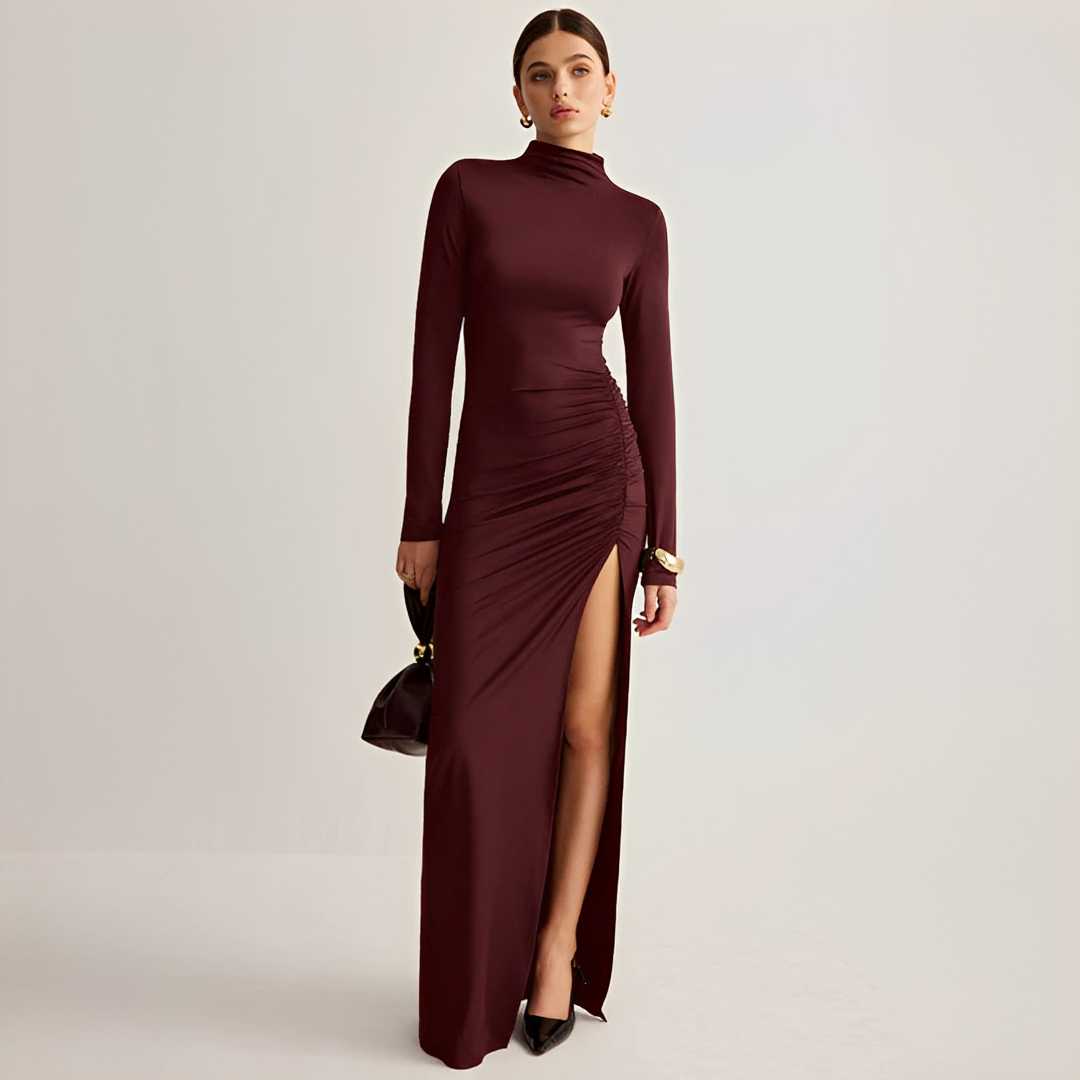 Marian - Schickes Maxikleid mit Schlitz