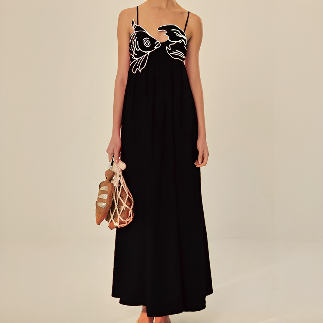 Euna - Elegantes Cami-Kleid