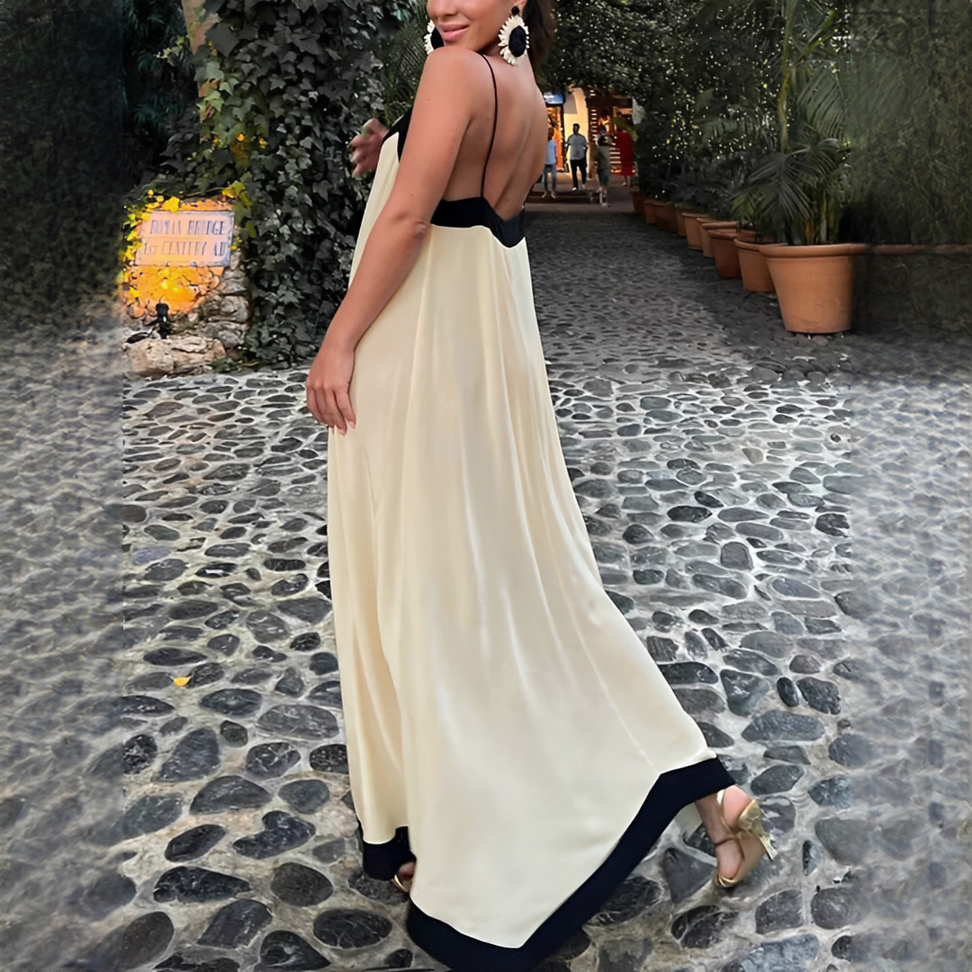 Cecelia - Stilvolles Langes Kleid