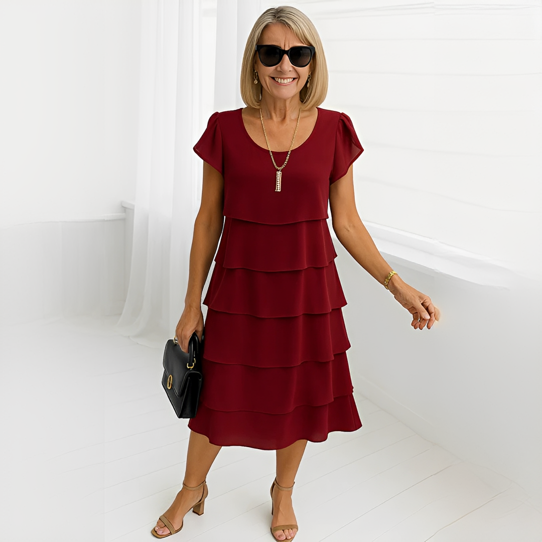 Keren - Elegantes Midi-Kleid