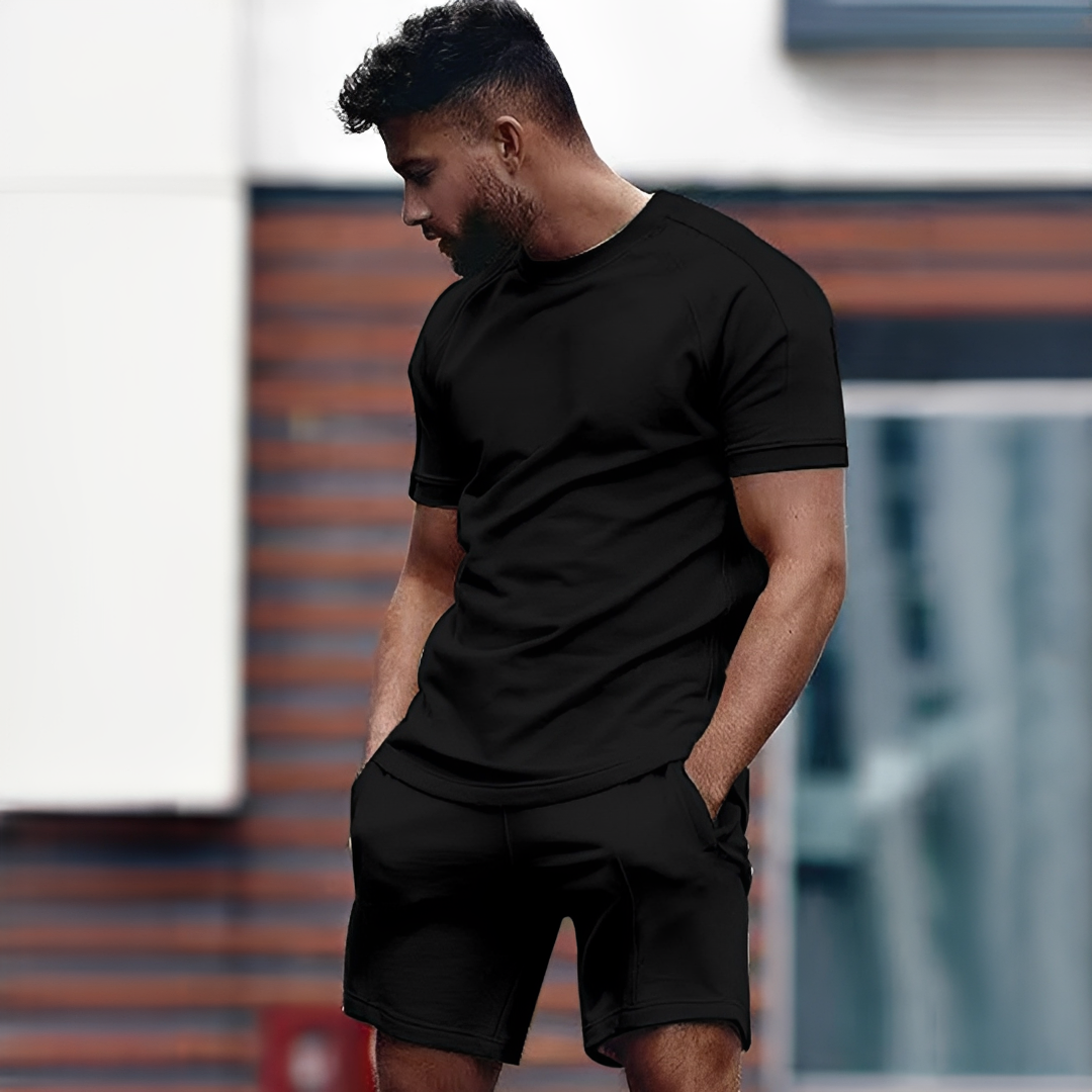 Drake - Ensemble T-Shirt und Short für Herren - für die heißen Tage