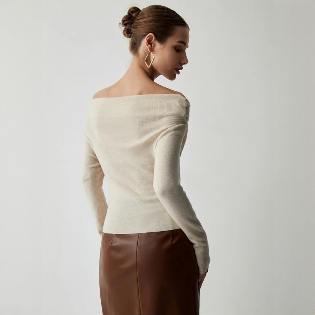 Yasmin - Schickes trägerloses Oberteil