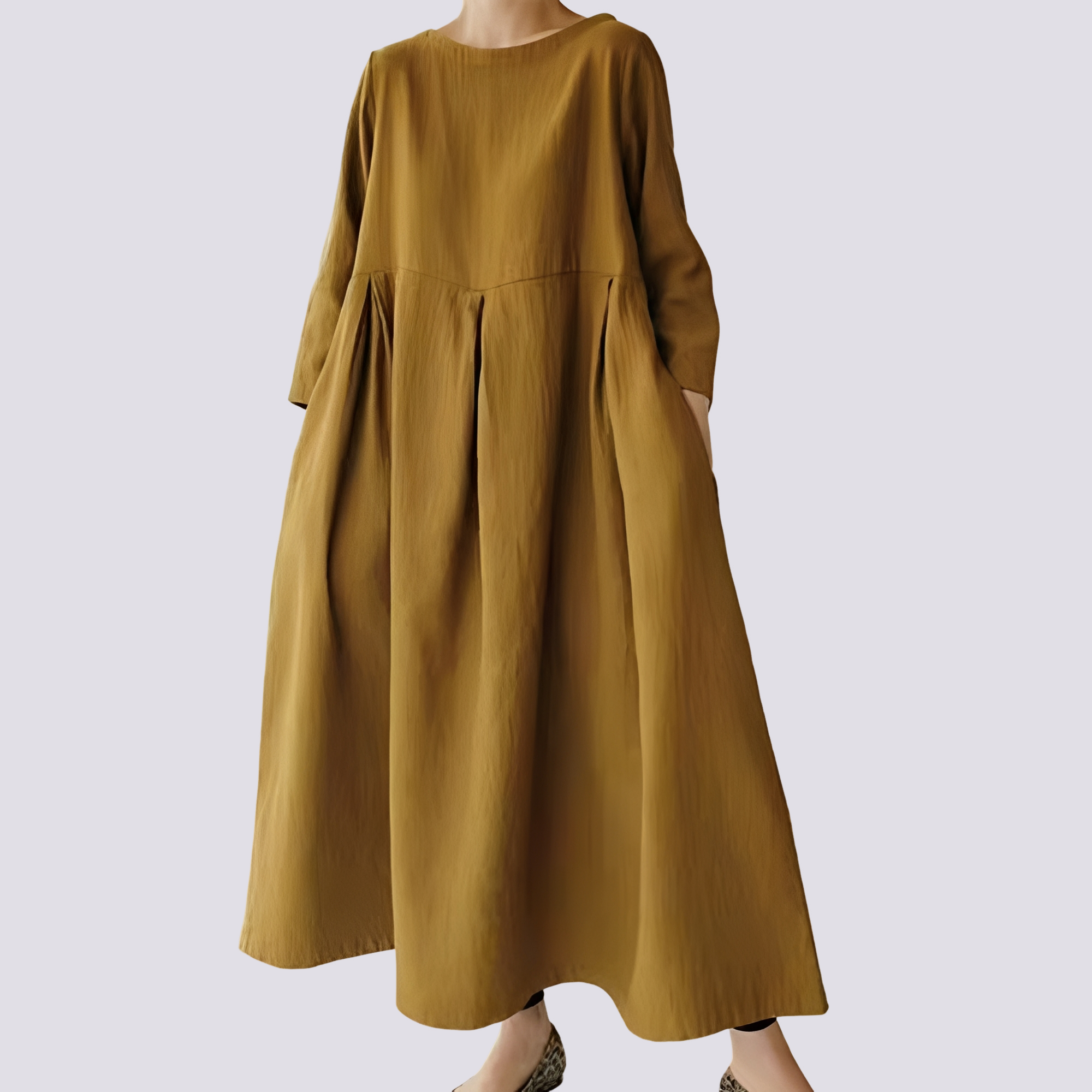 Veronica - Bequemes Damenkleid mit Taschen