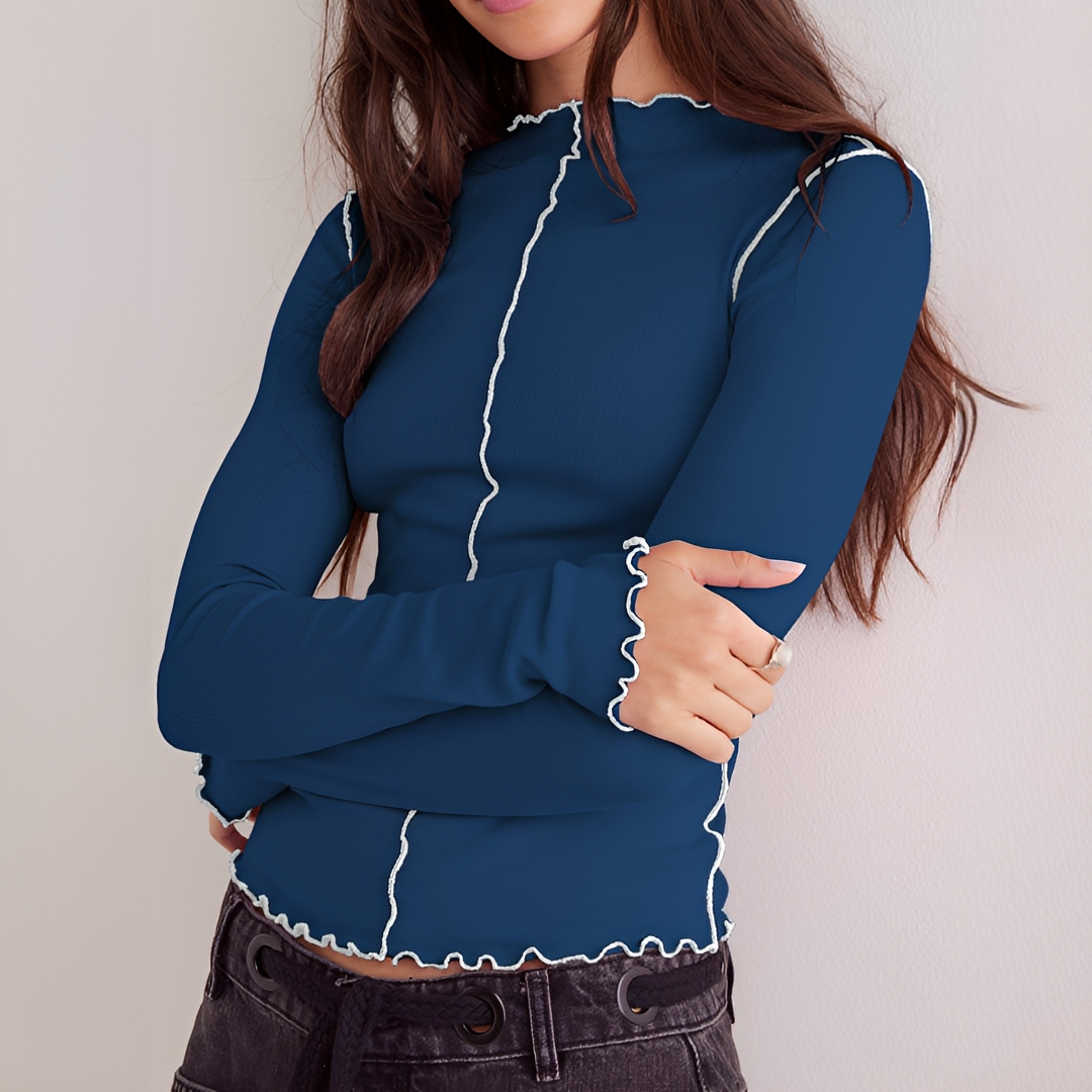 Shania - Komfortables Langarmhemd