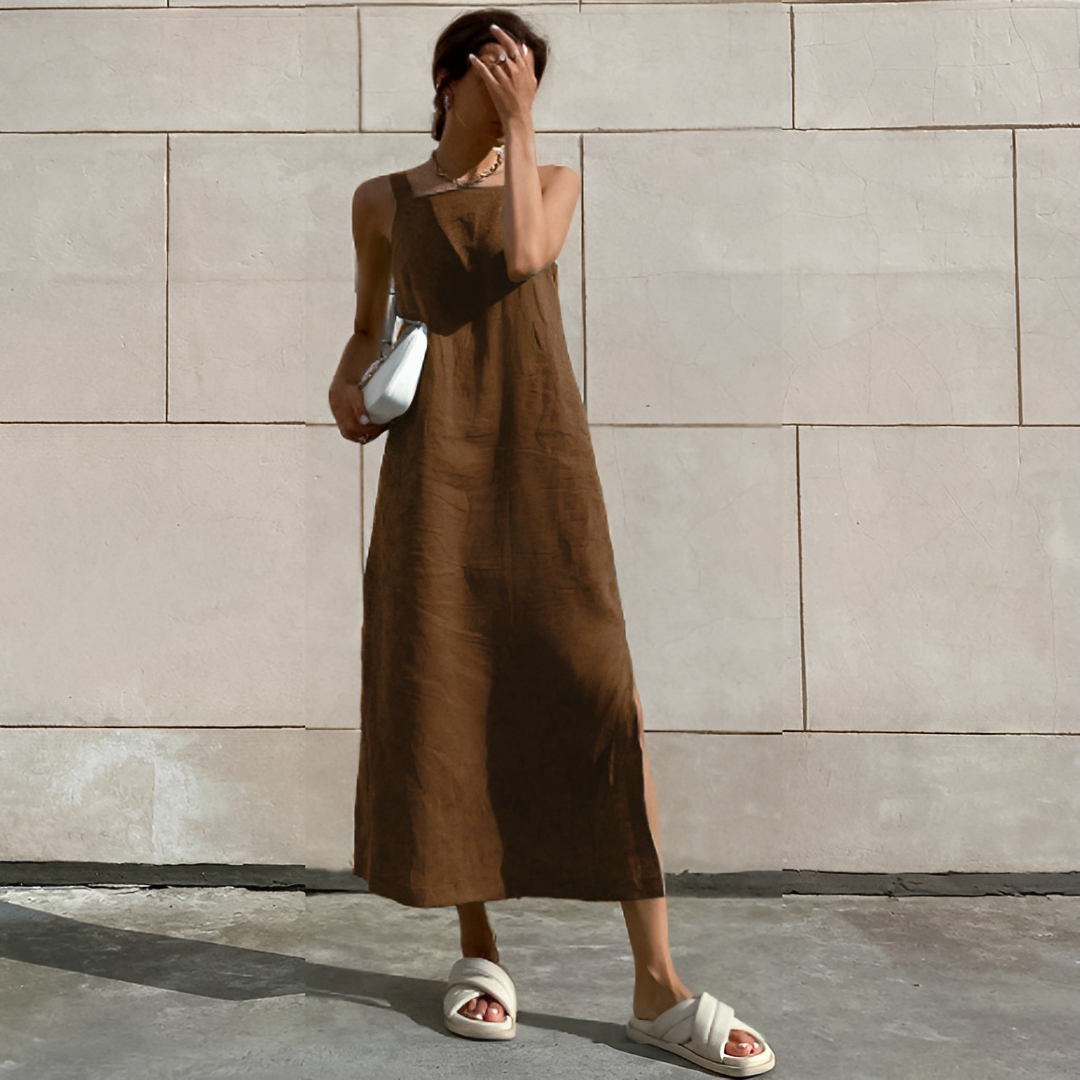 Briella - Bequemes langes Kleid
