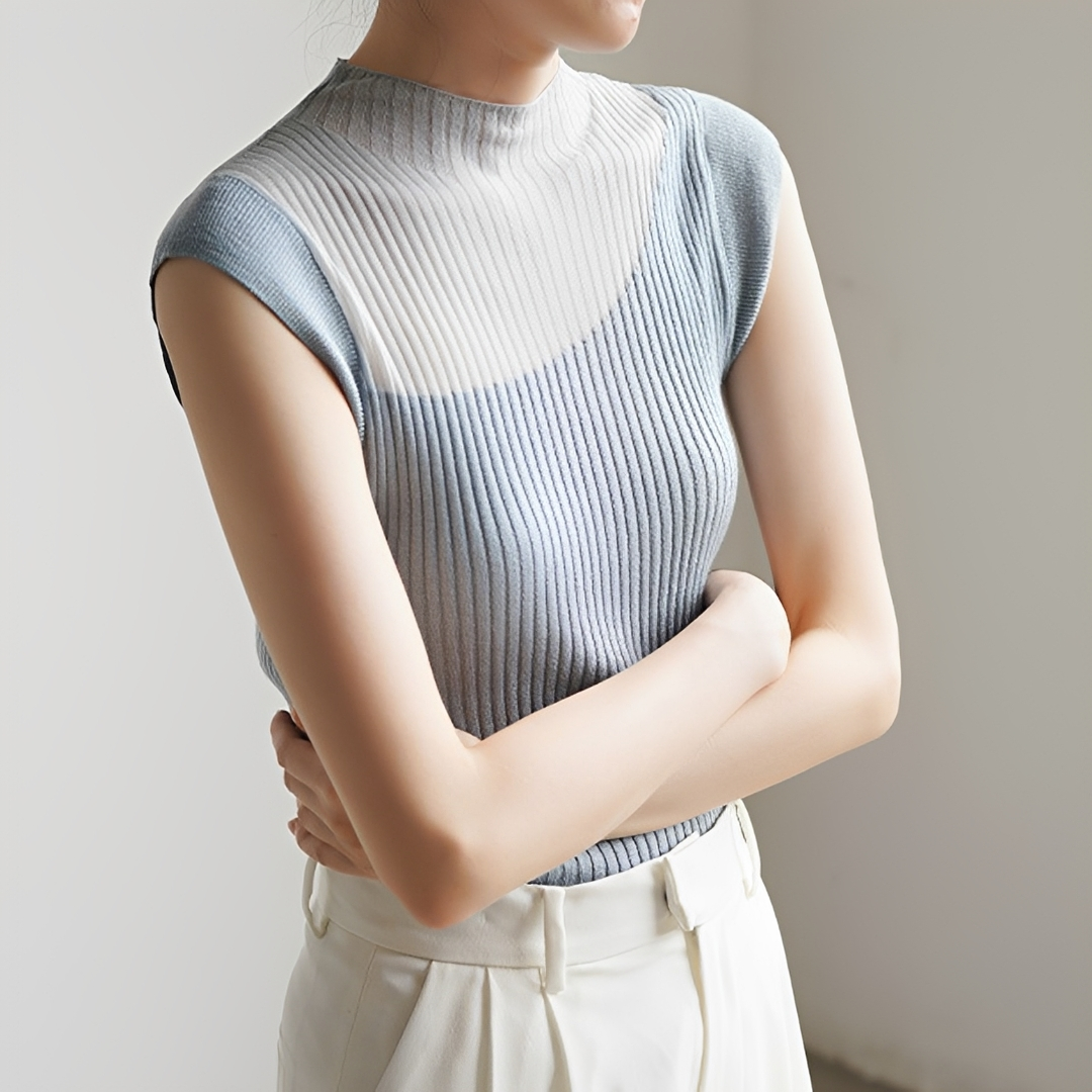 Kiara - Schickes Ärmelloses Top