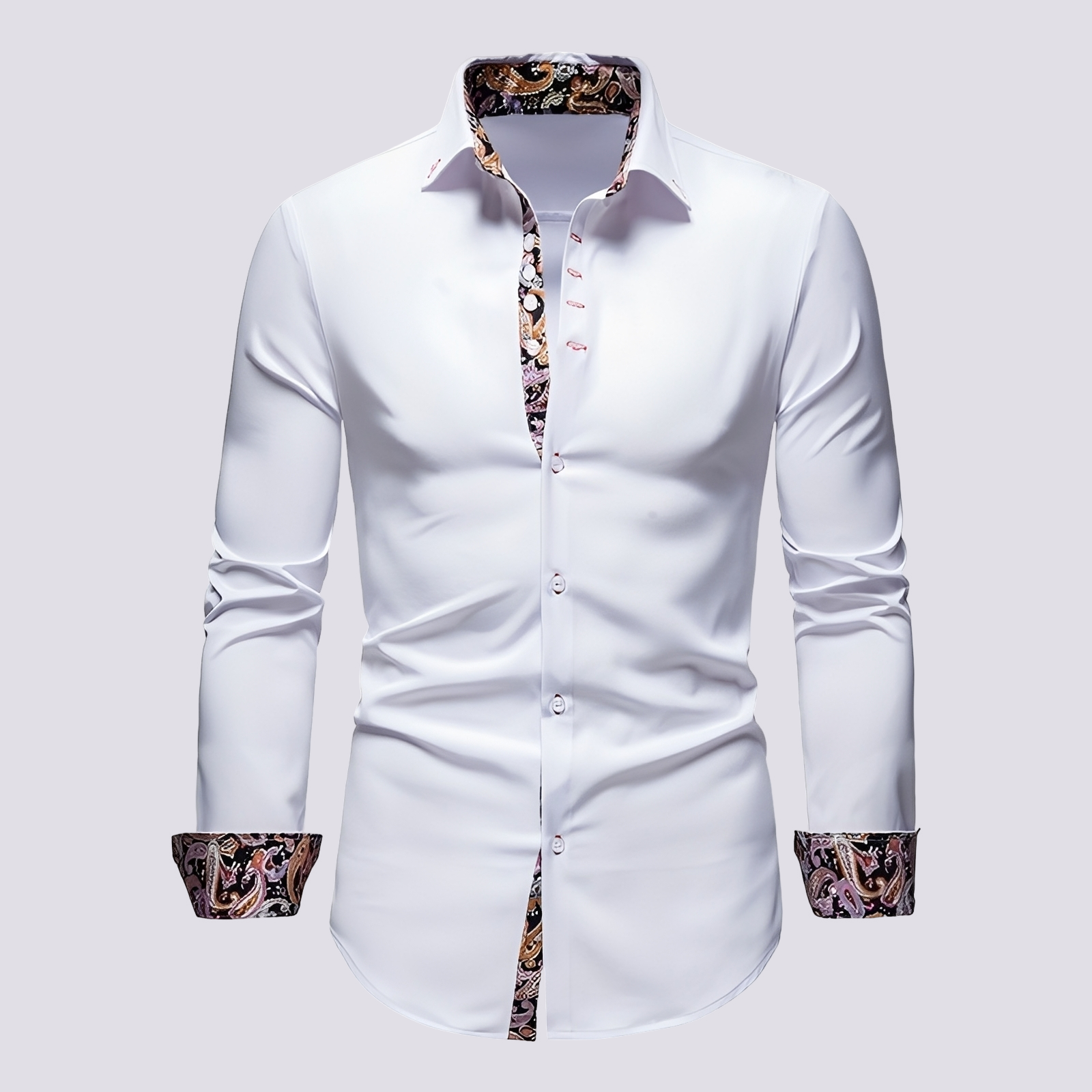 Xander - Elegantes und modernes Herren-Langarmhemd