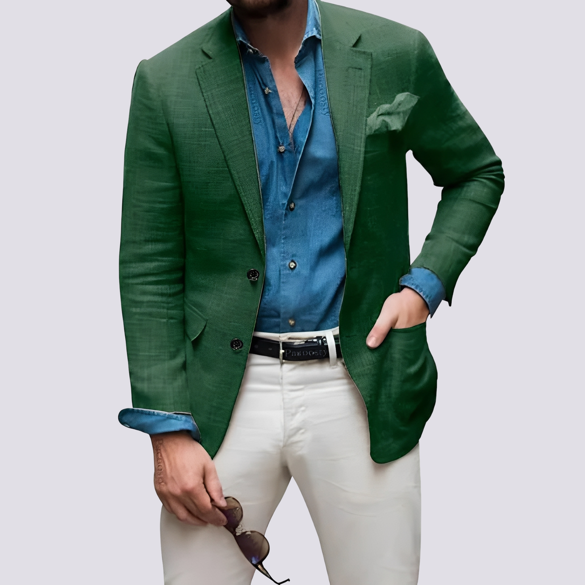 Glenn - Eleganter Herrenblazer mit Knöpfen