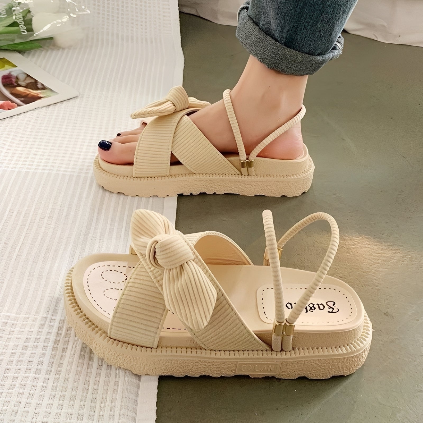 Sammy – Damensandalen – für schicke Spaziergänge