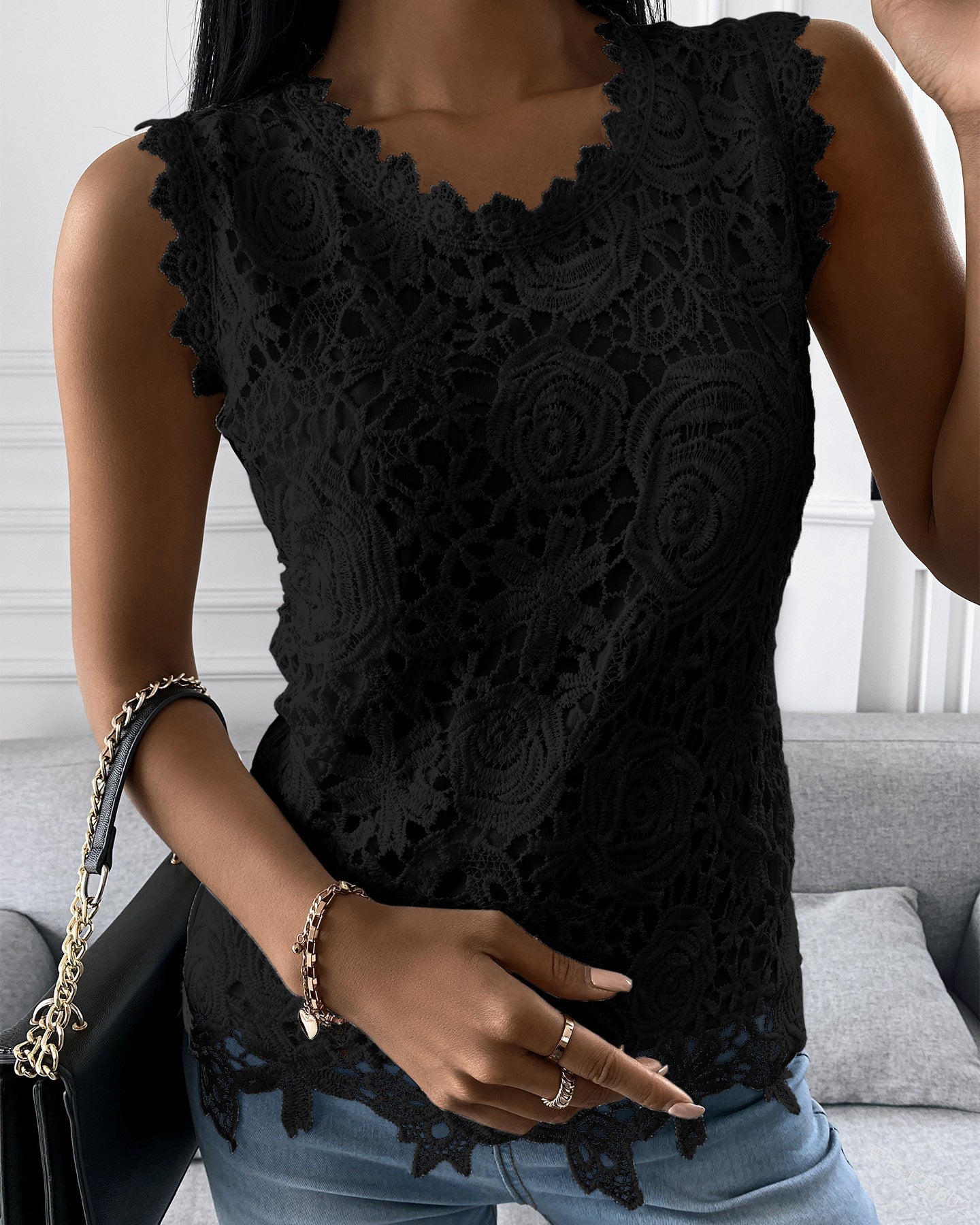 Hennie - Schickes, ärmelloses Tanktop für Damen