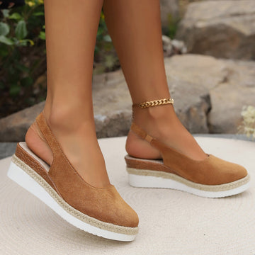 Cindy - Trendige Plattform-Sandalen