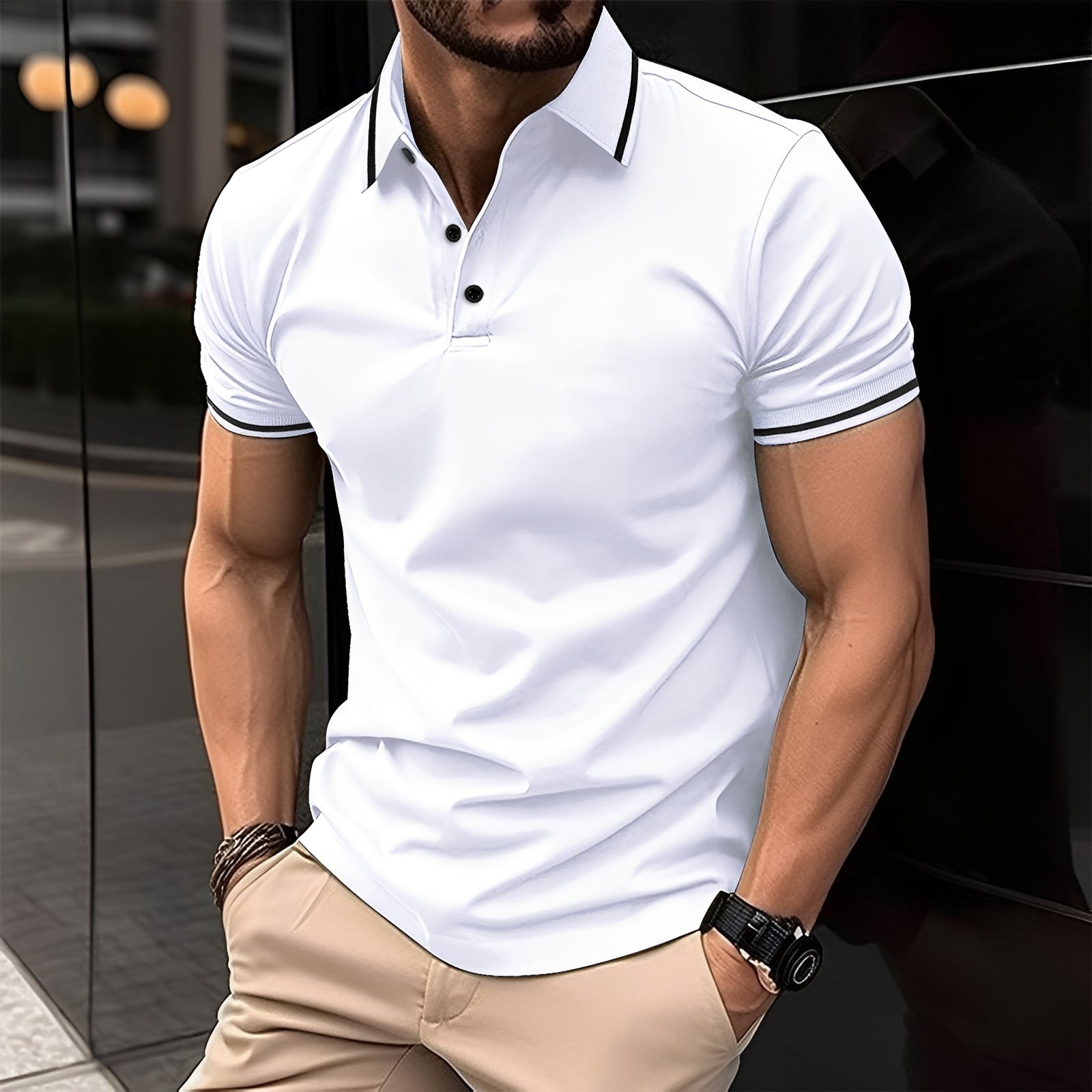 Frank - Elegantes Polohemd mit Reverskragen