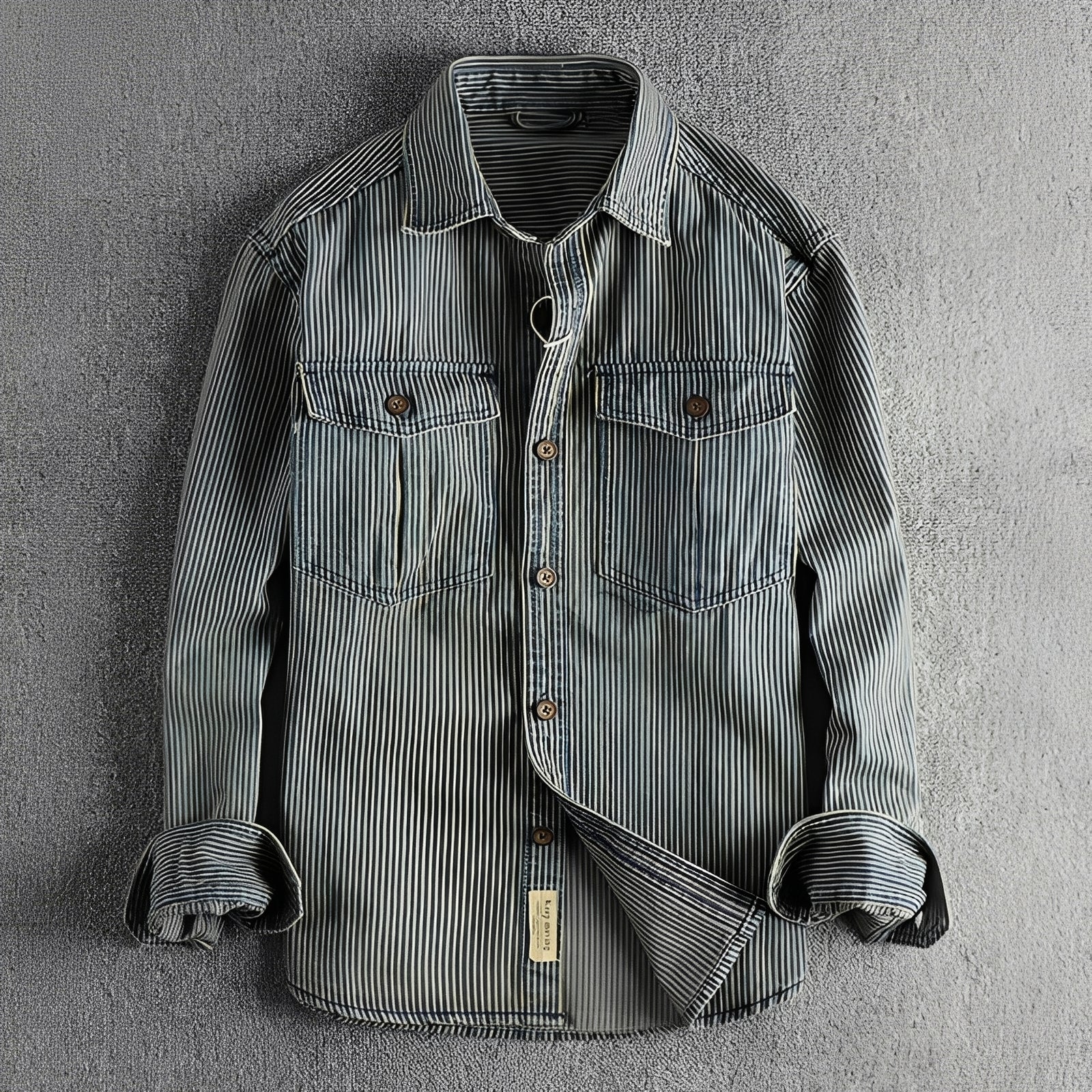 Justin - Klassisches Herren-Jeanshemd