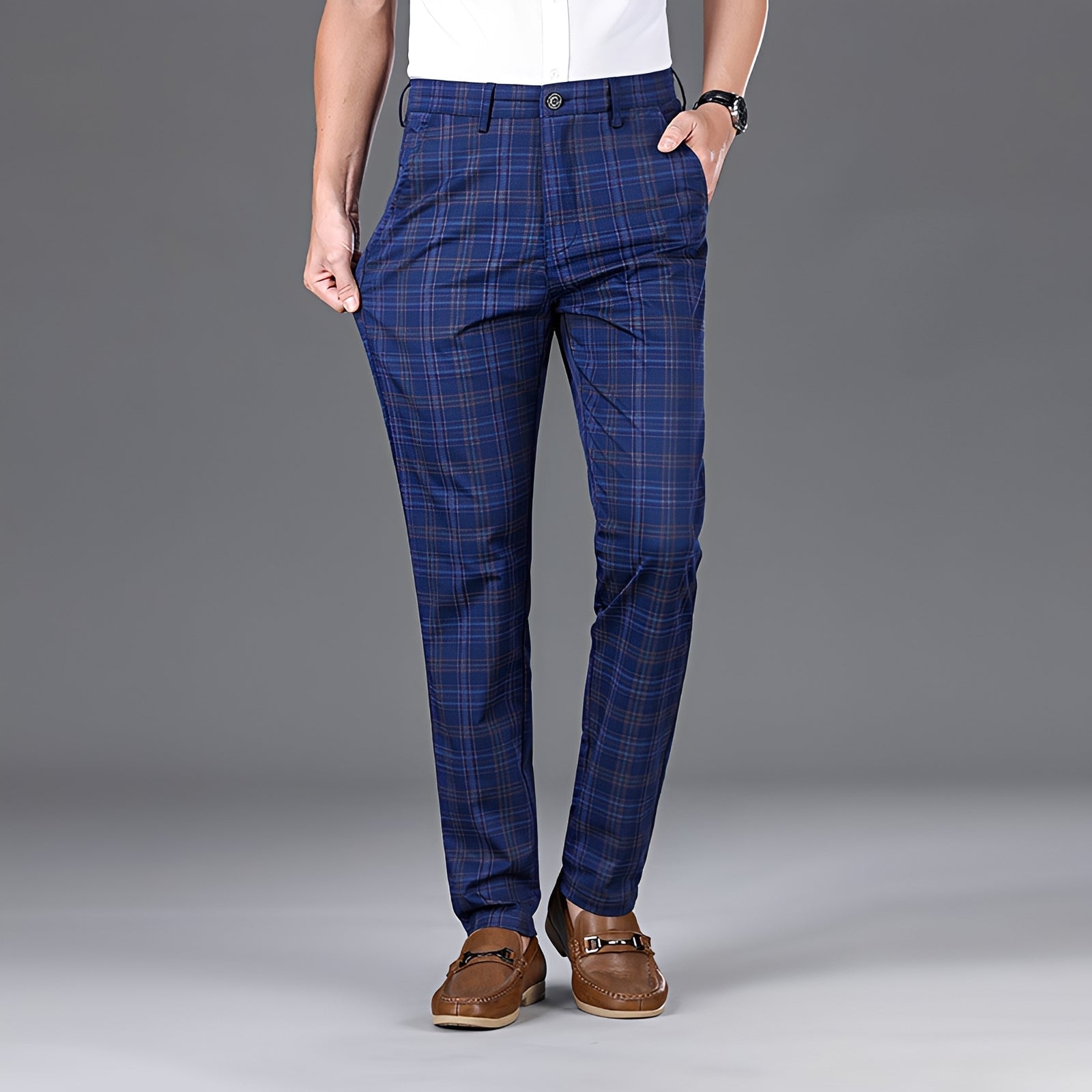 Myers - Bequeme Karierte Hose