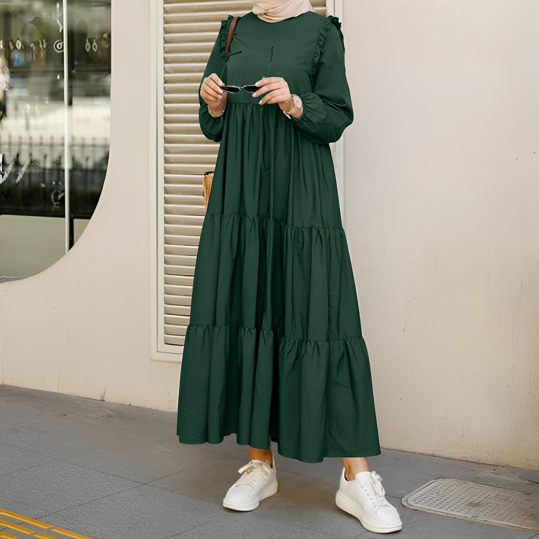 Margaret - Elegantes Swing-Midikleid