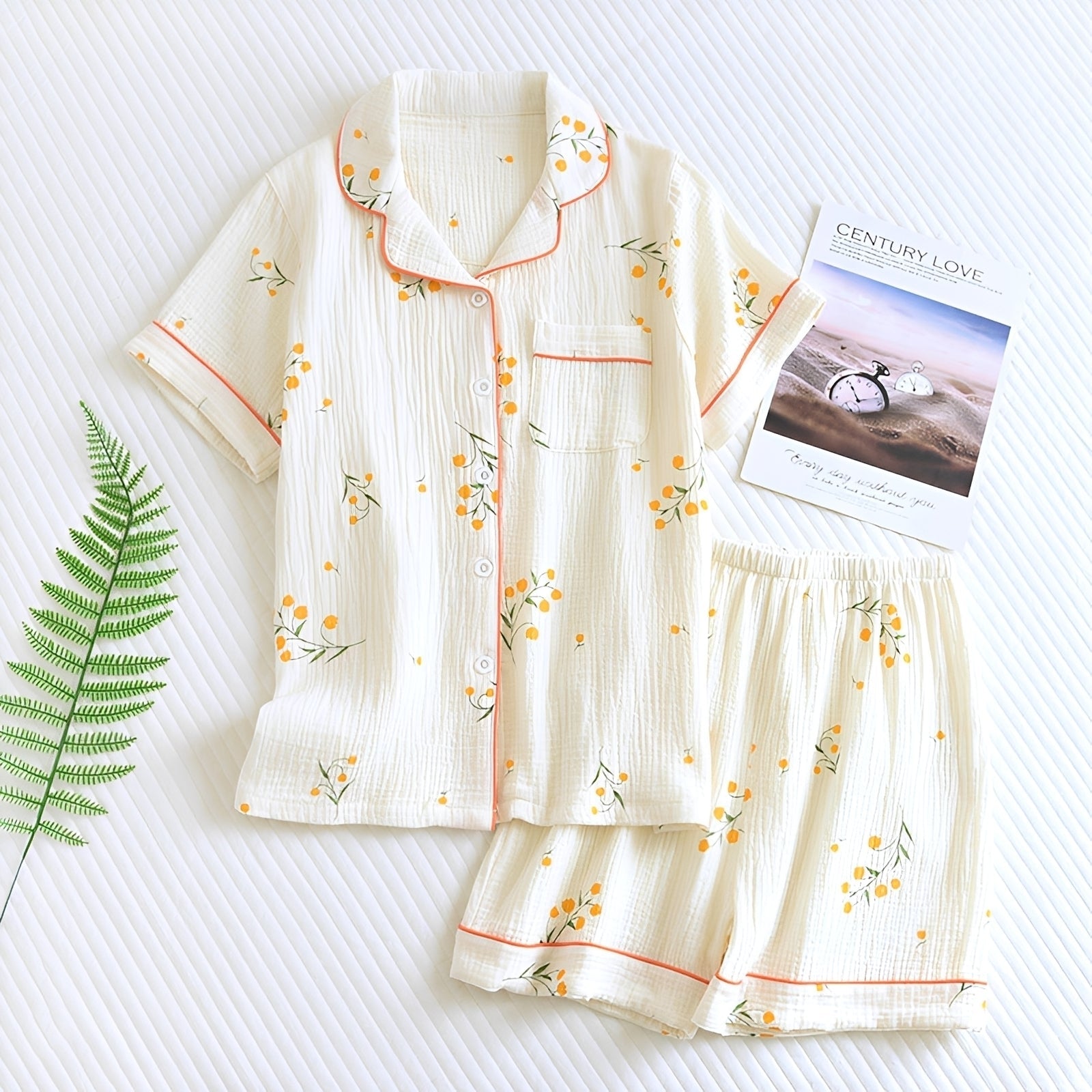 Mariah - Komfortables, Lässiges Pyjama-Set