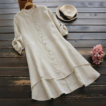 Mildred - Schickes Kleid mit Knöpfen