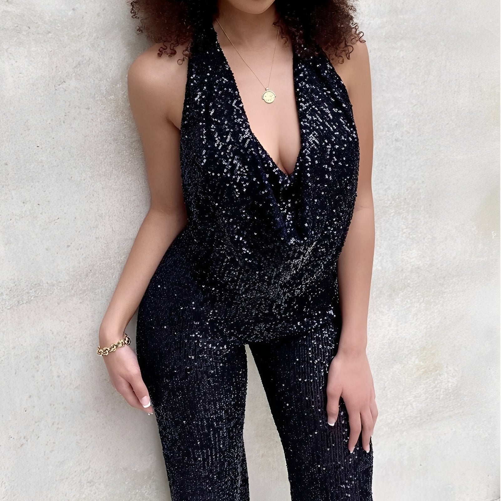 Dorothy - Stilvoller Jumpsuit mit Pailletten für Damen
