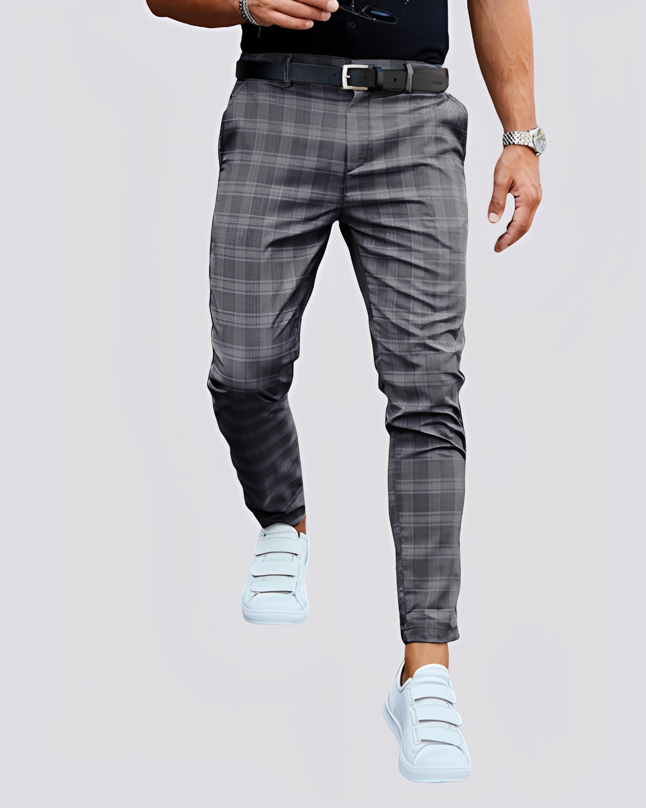 Adrian - Elegante, weit geschnittene Herrenhose