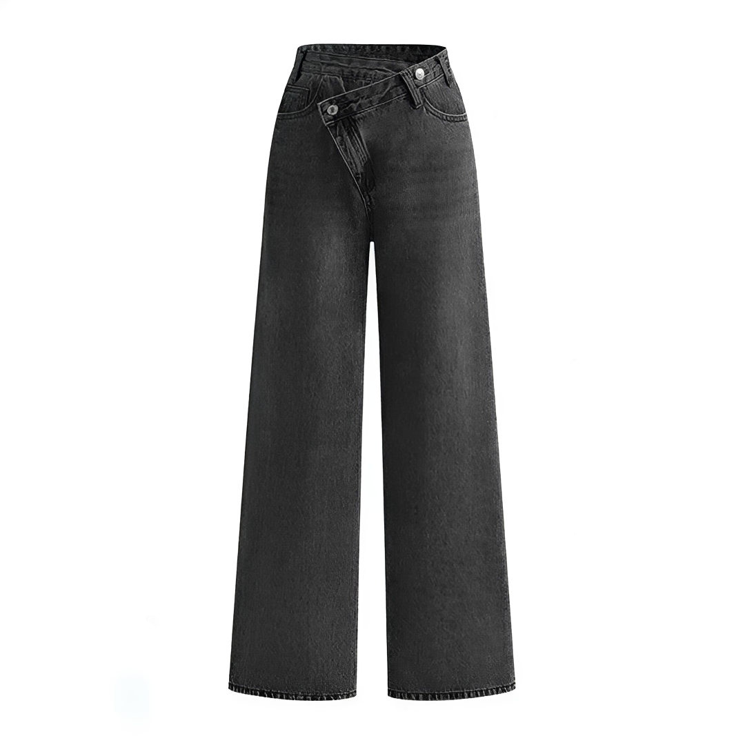 Jolina - Hose mit asymmetrischer Bundlinie