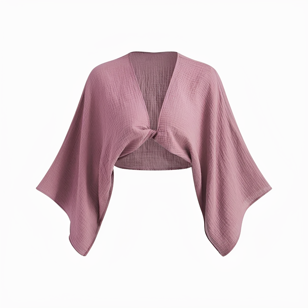Arabella - Schicke Bluse mit vorderem Knoten