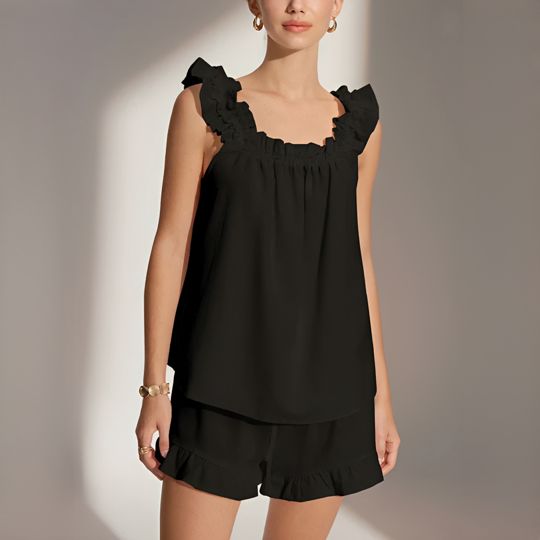 Marnie - Shorts-Set mit Volants