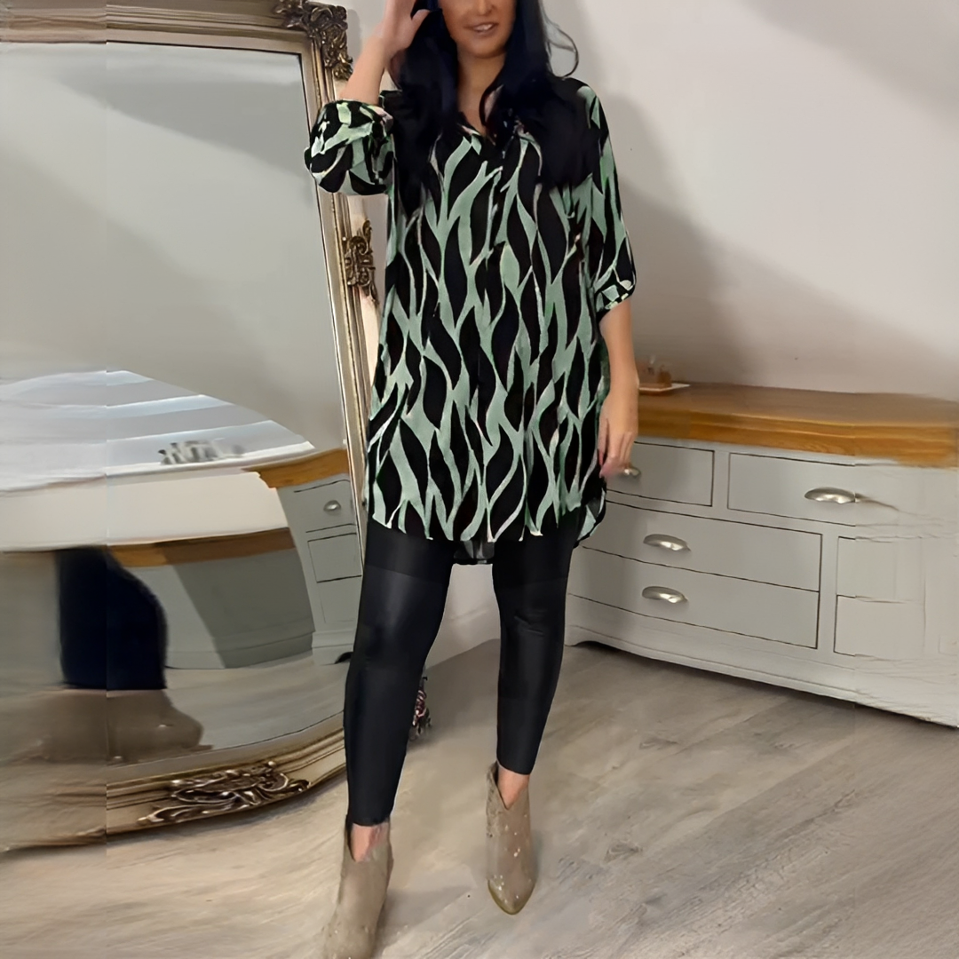 Desiree - Elegante Bluse mit V-Ausschnitt