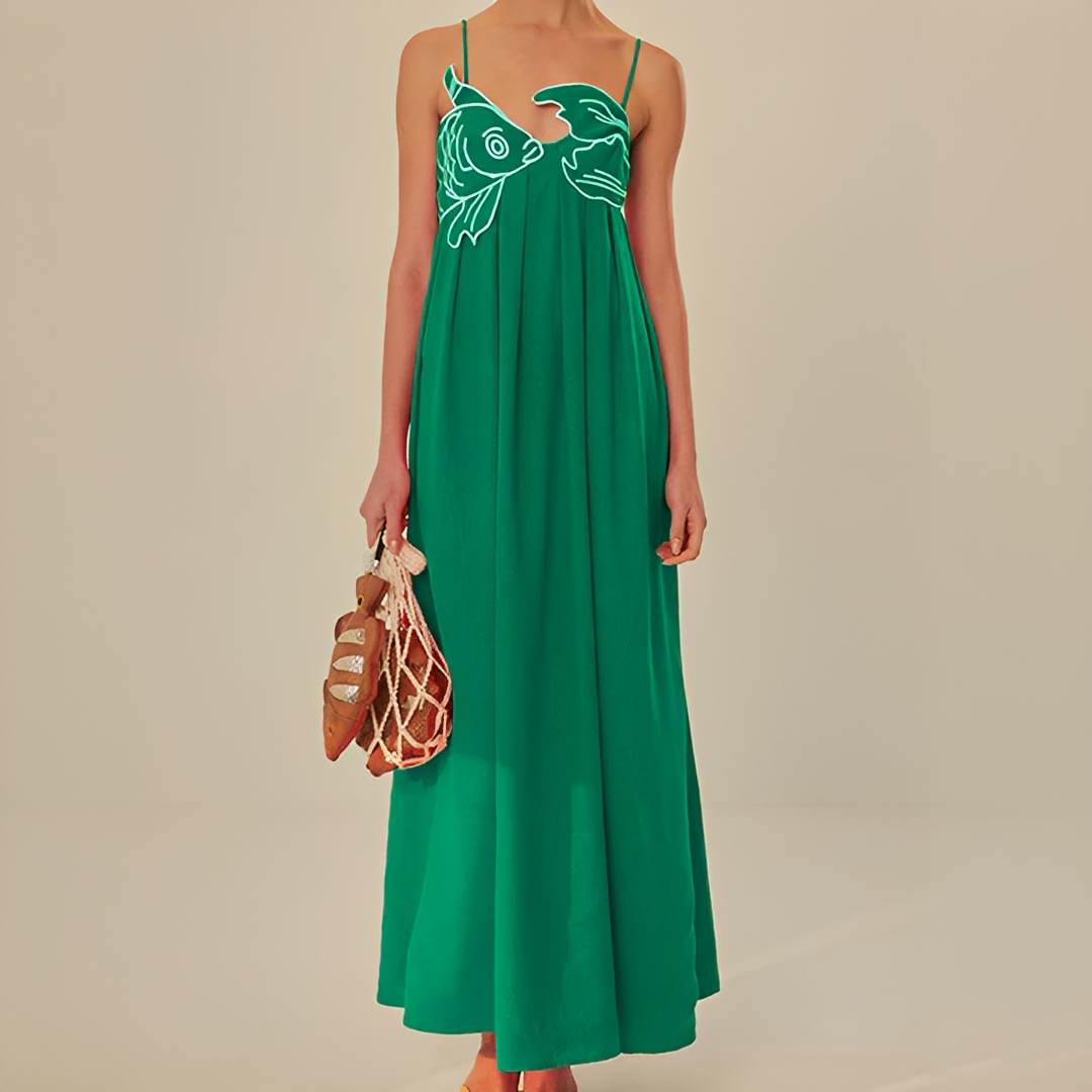 Euna - Elegantes Cami-Kleid