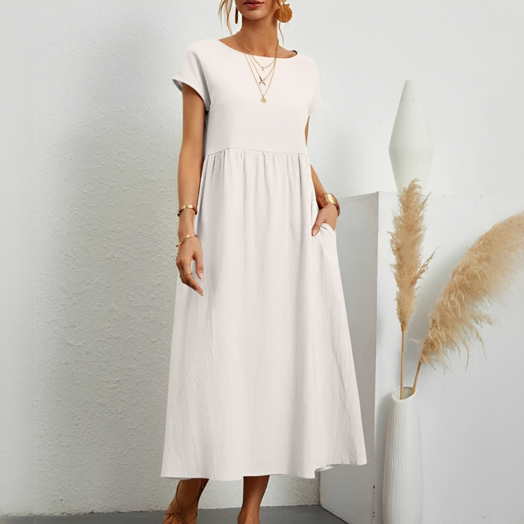 Ginovie - Elegantes Sommerkleid für Frauen