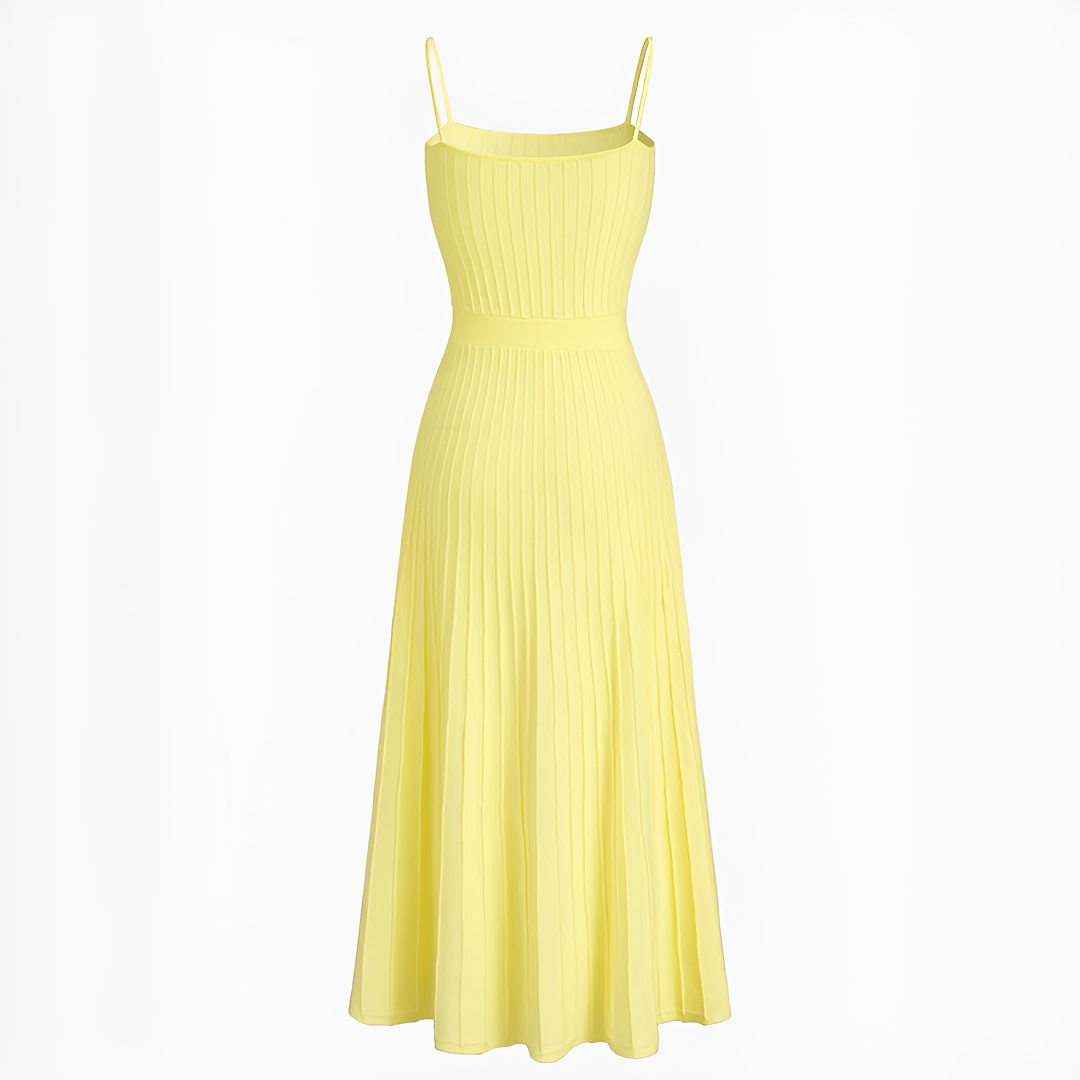 Pheobie - Elegantes Midikleid mit Falten
